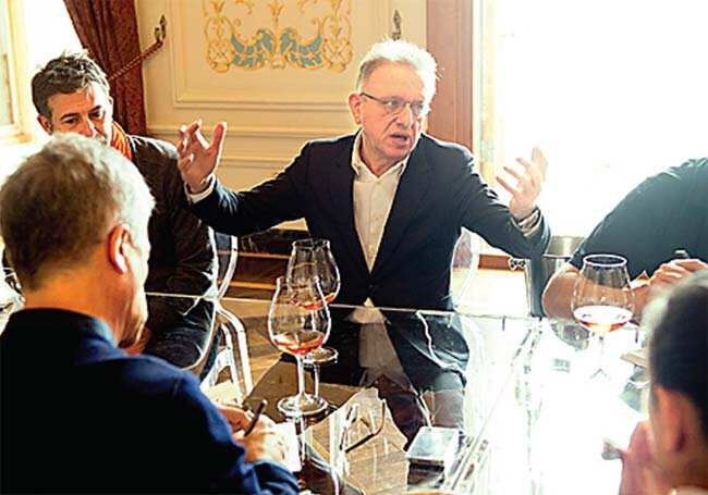 Message in a bottle: Richard Geoffroy says that because Istanbul combines Eastern mystery with Western sophistication, he thought it would be the right place to launch the Rosé which combines spices and the scent of roses in its bouquet Message in a bottle: Richard Geoffroy says that because Istanbul combines Eastern mystery with Western sophistication, he thought it would be the right place to launch the Rosé which combines spices and the scent of roses in its bouquet